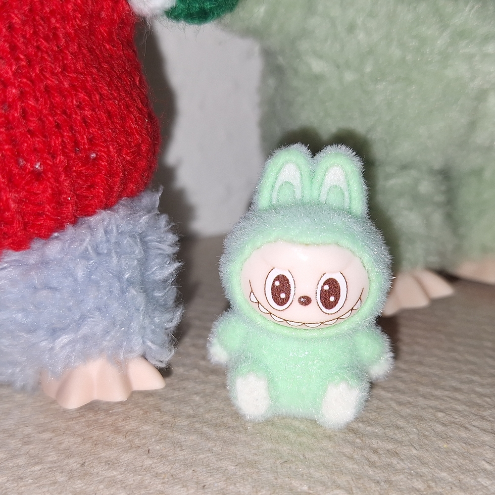 Miniature Plush Green Velvet Figure (No Offers)